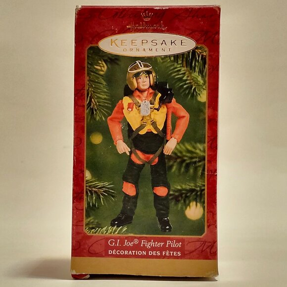 2001 Hallmark Keepsake G.I. Joe Fighter Pilot ornament - Picture 6 of 13